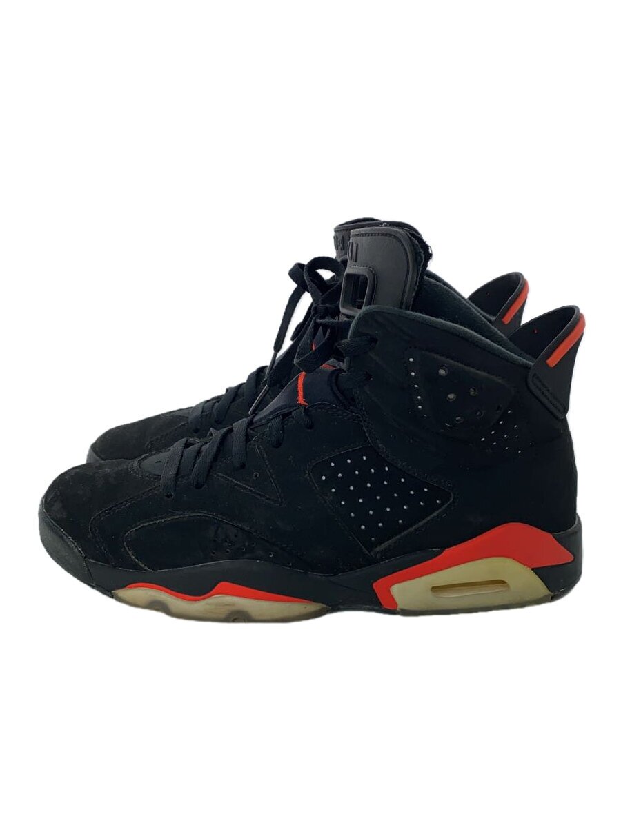 【中古】NIKE◆AIR JORDAN 6 RETRO/エアジョーダンレトロ/黒いこと/384664-060/27珊/BLK//【シューズ】