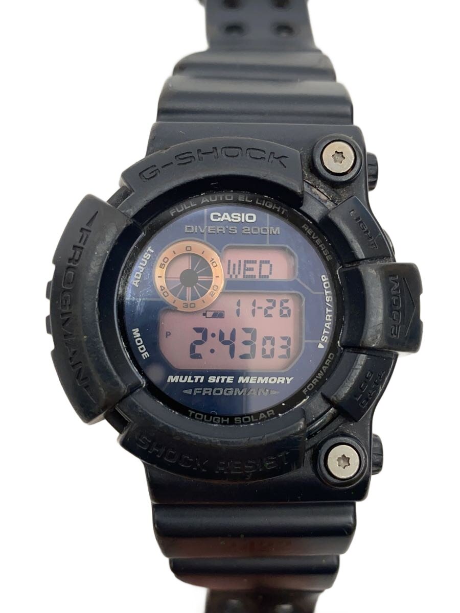 【中古】CASIO◆ソーラー腕時計・G-SHOCK/デジタル/BLK【服飾雑貨他】|2nd STREET 店