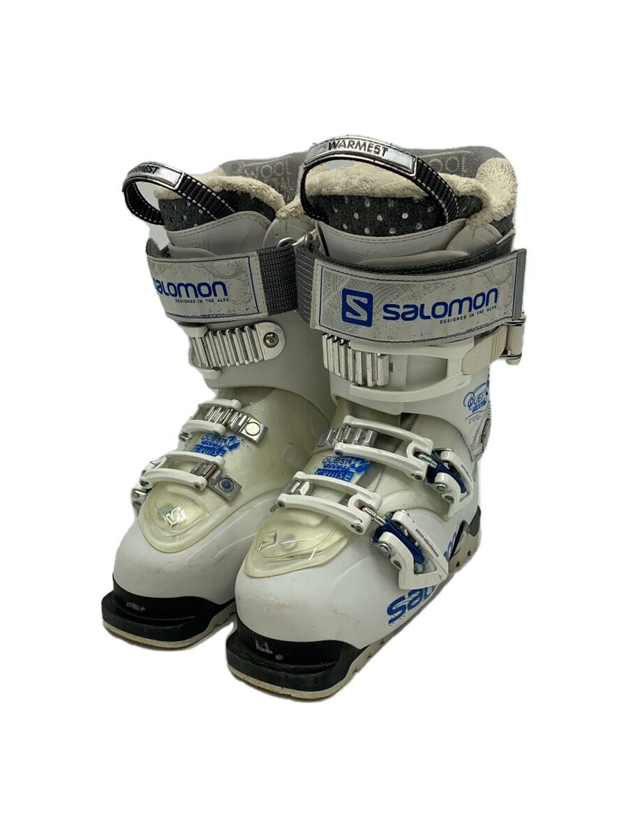 【中古】salomon◆スキーの板ブーツ/23.5糎/WHT/成年者【運動競技】
