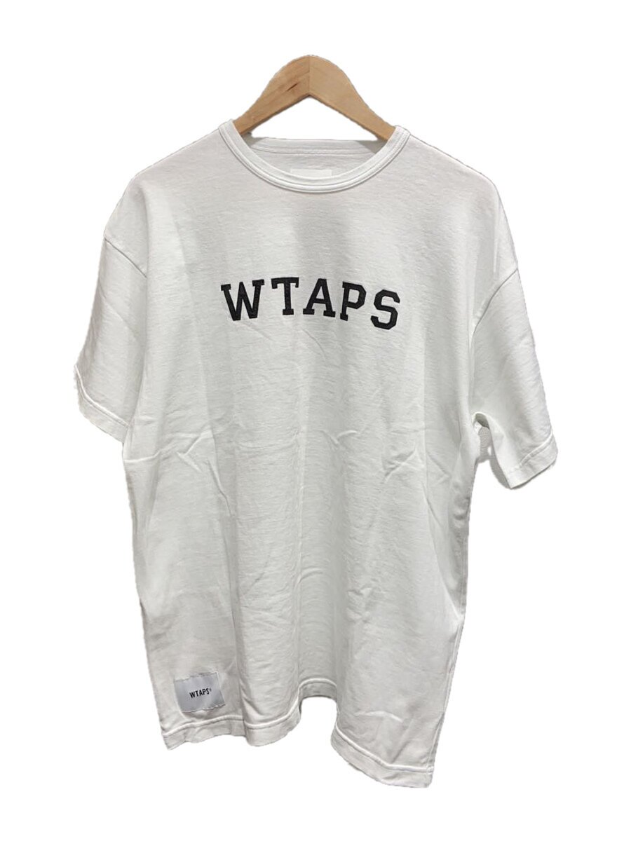 【中古】WTAPS◆プルオーバー/3/綿織物/白いこと/241ATDT-CSM21【メンズウェア】