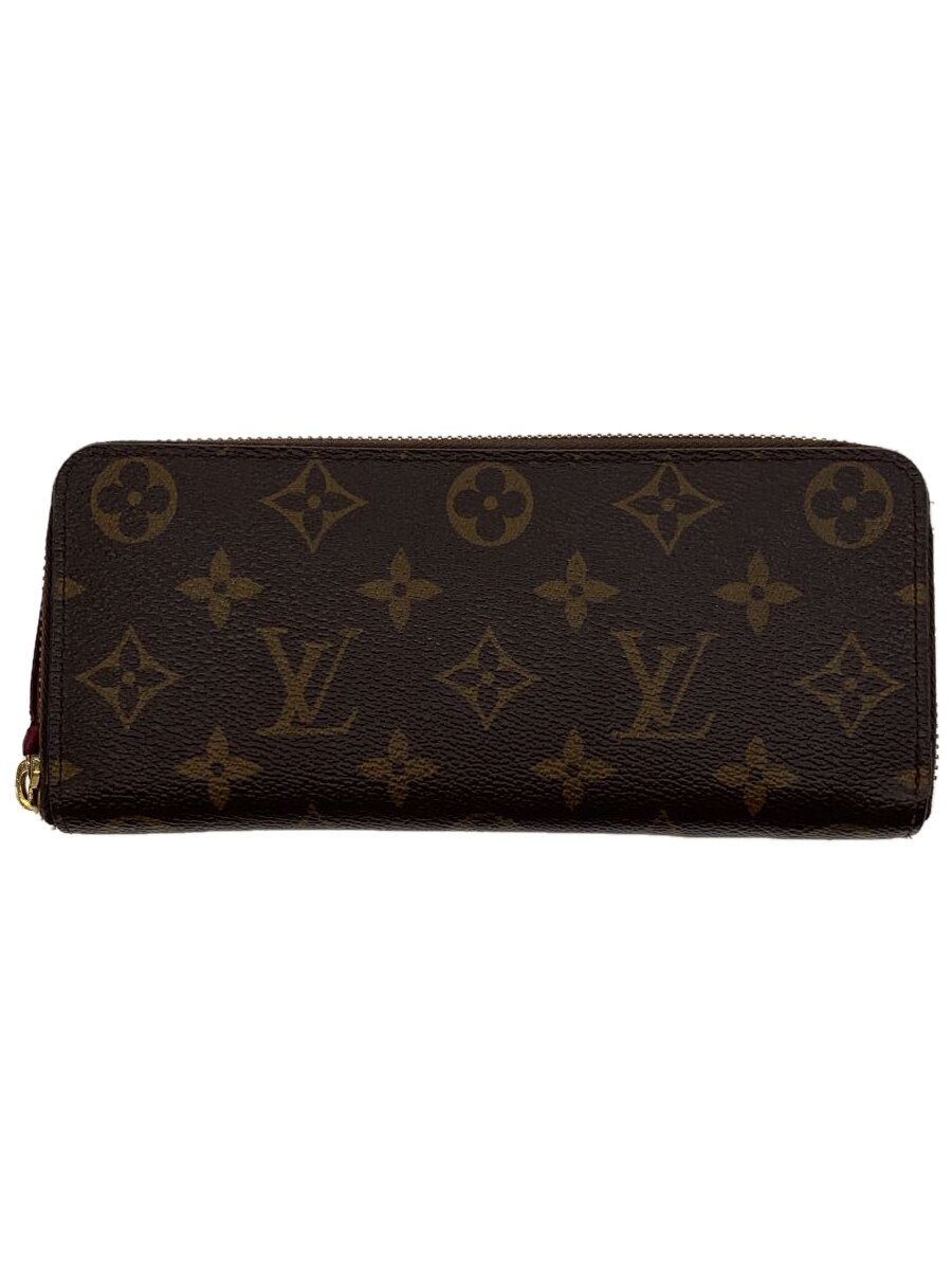 【中古】LOUIS VUITTON◆ポルト・フォイユ・クレマンス_モノグラム・キャンバス_BRW_フューシャ/PVC/BRW/総柄/レディース【服飾雑貨他】 29,029円