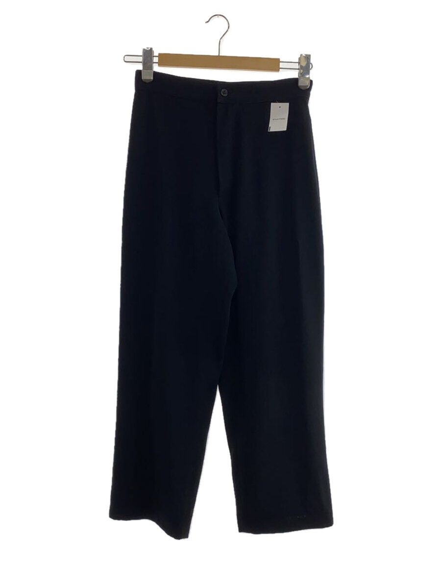 【中古】yohji yamamoto POUR HOMME◆下つ方/S/ポリエステル/BLK/無地/HU-P19-506/? NULL ?【メンズウェア】
