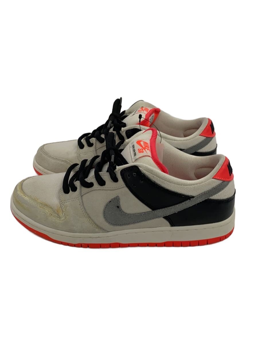 【中古】NIKE SB◆SB DUNK LOW PRO ISO/ローカットスニーカー/27.5cm/WHT/CD2563-004【シューズ】｜2ｎｄ STREET 店