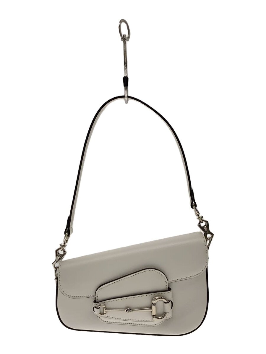 【中古】GUCCI◆ショルダーバッグ/レザー/WHT/774209【バッグ】|2nd STREET 店
