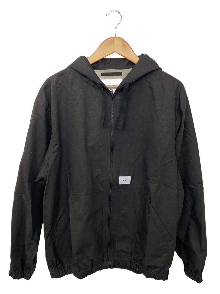 【中古】WTAPS◆上衣/2/綿織物/BLK/231BRDT-JKM03【メンズウェア】