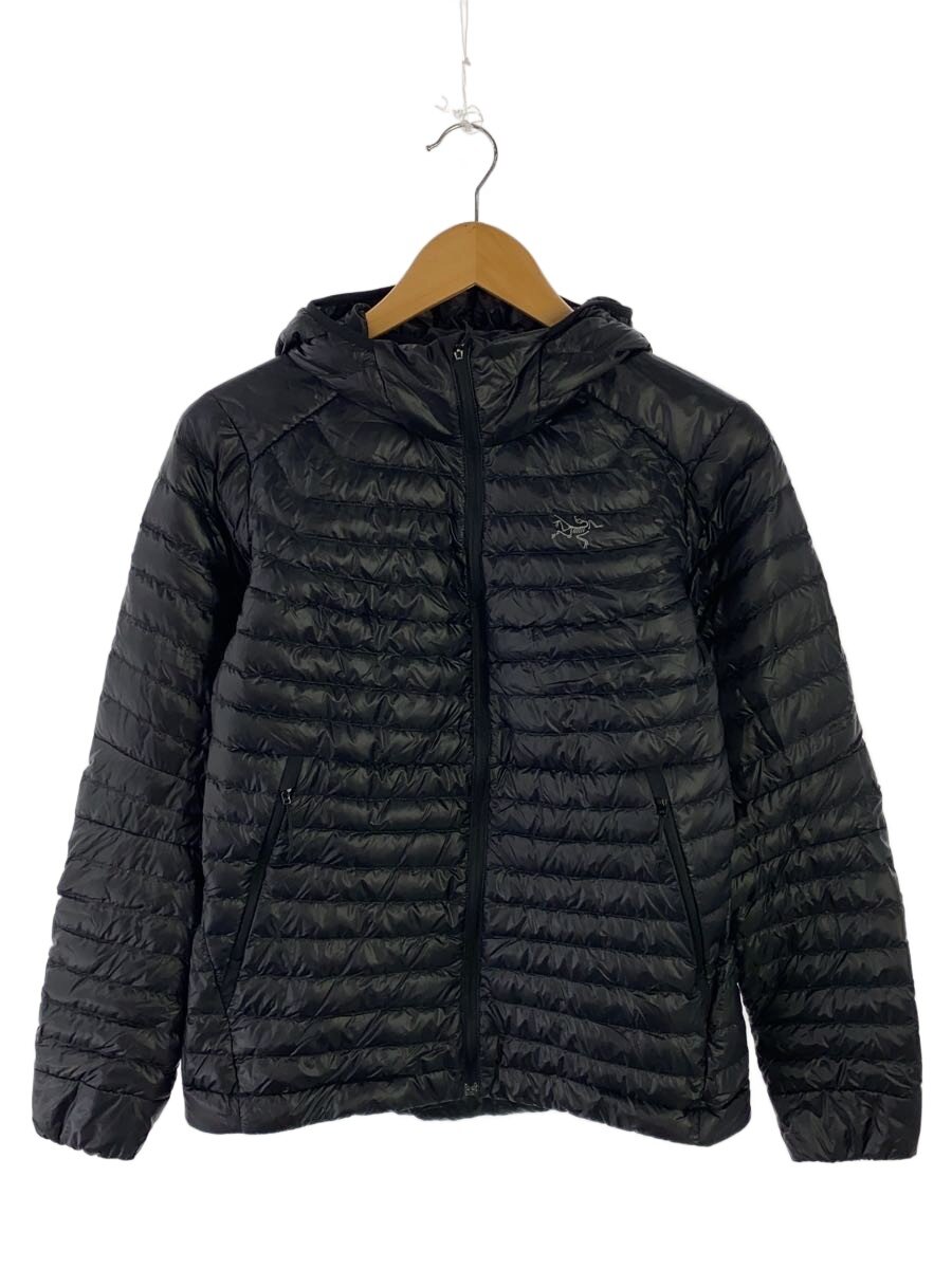 【中古】ARC’TERYX◆Cerium SL HOODY W/XS/ナイロン/BLK/X000009506//【レディース御召しもの】