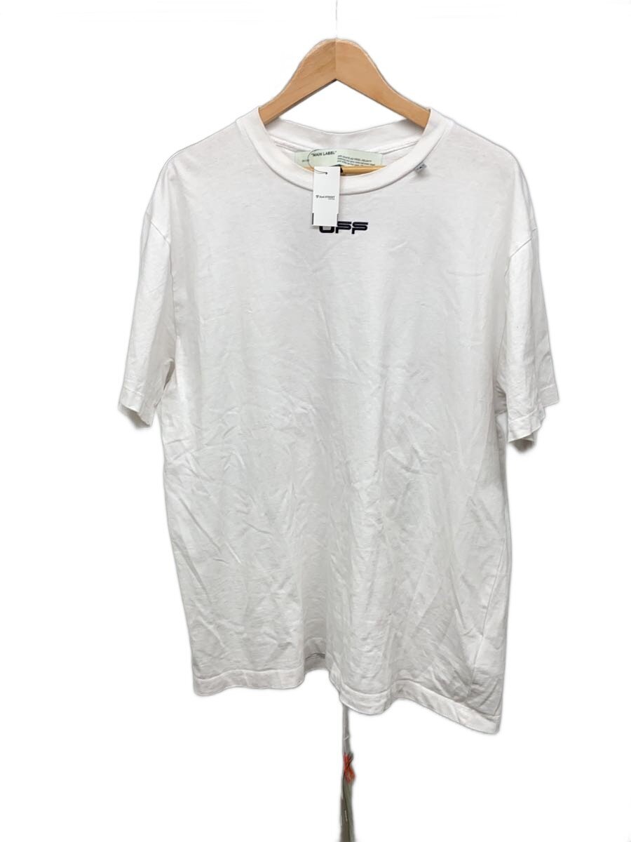 【中古】OFF-WHITE◆プルオーバー/S/綿織物/WHT/刷り上げる/OMAA038S20185004//【メンズウェア】