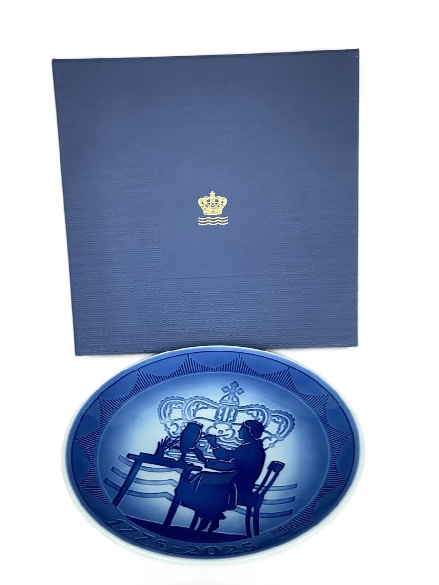 【中古】ROYAL COPENHAGEN◆1775-2025プレート/BLU【キッチン用品】