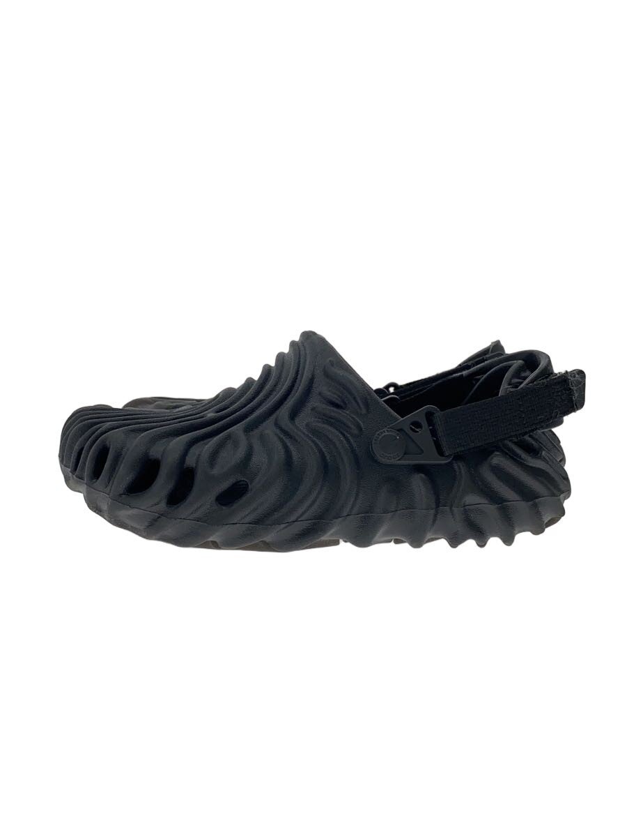 【中古】crocs◆サンダル/--/BLK【シューズ】