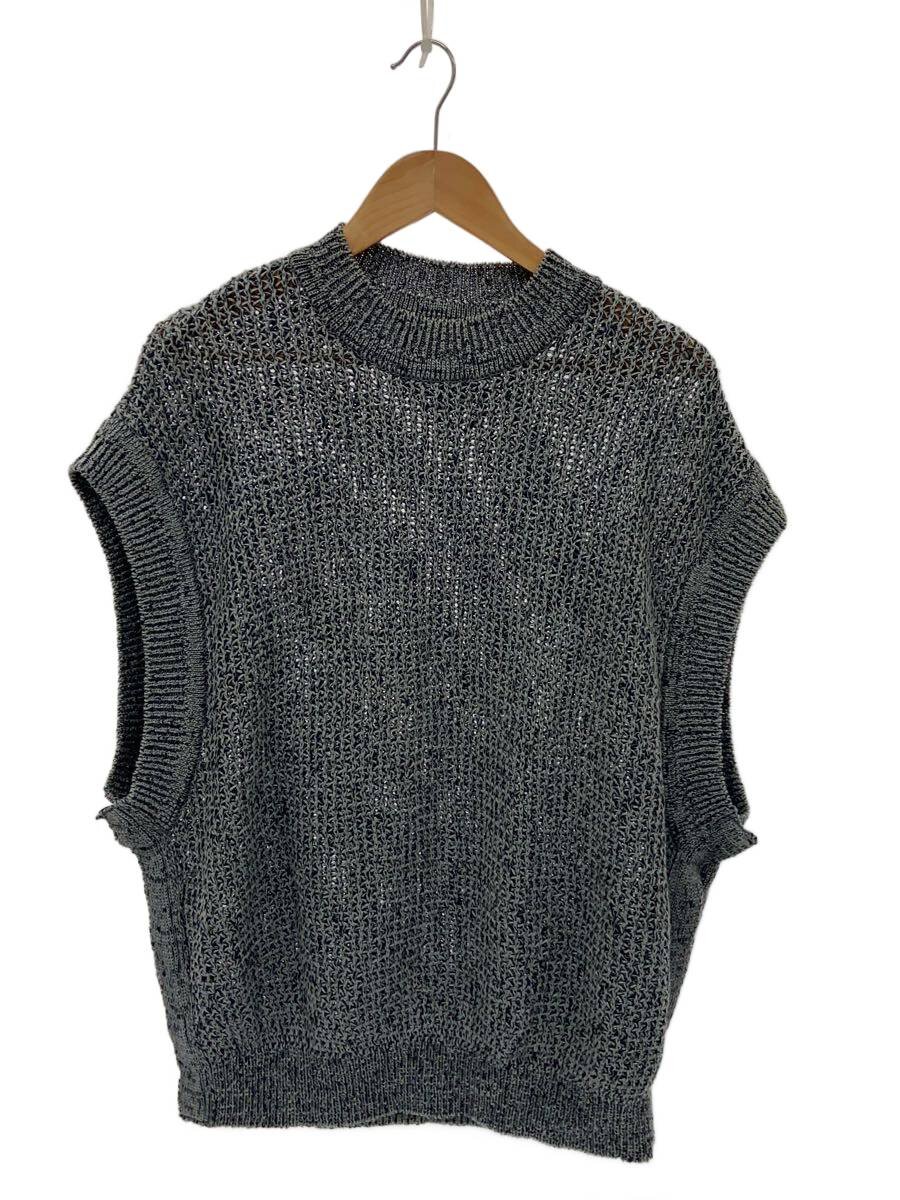 【中古】YOKE◆編み物より良い(薄っぺら)/2/綿織物/GRY/無地/YK21SS0225S【メンズウェア】