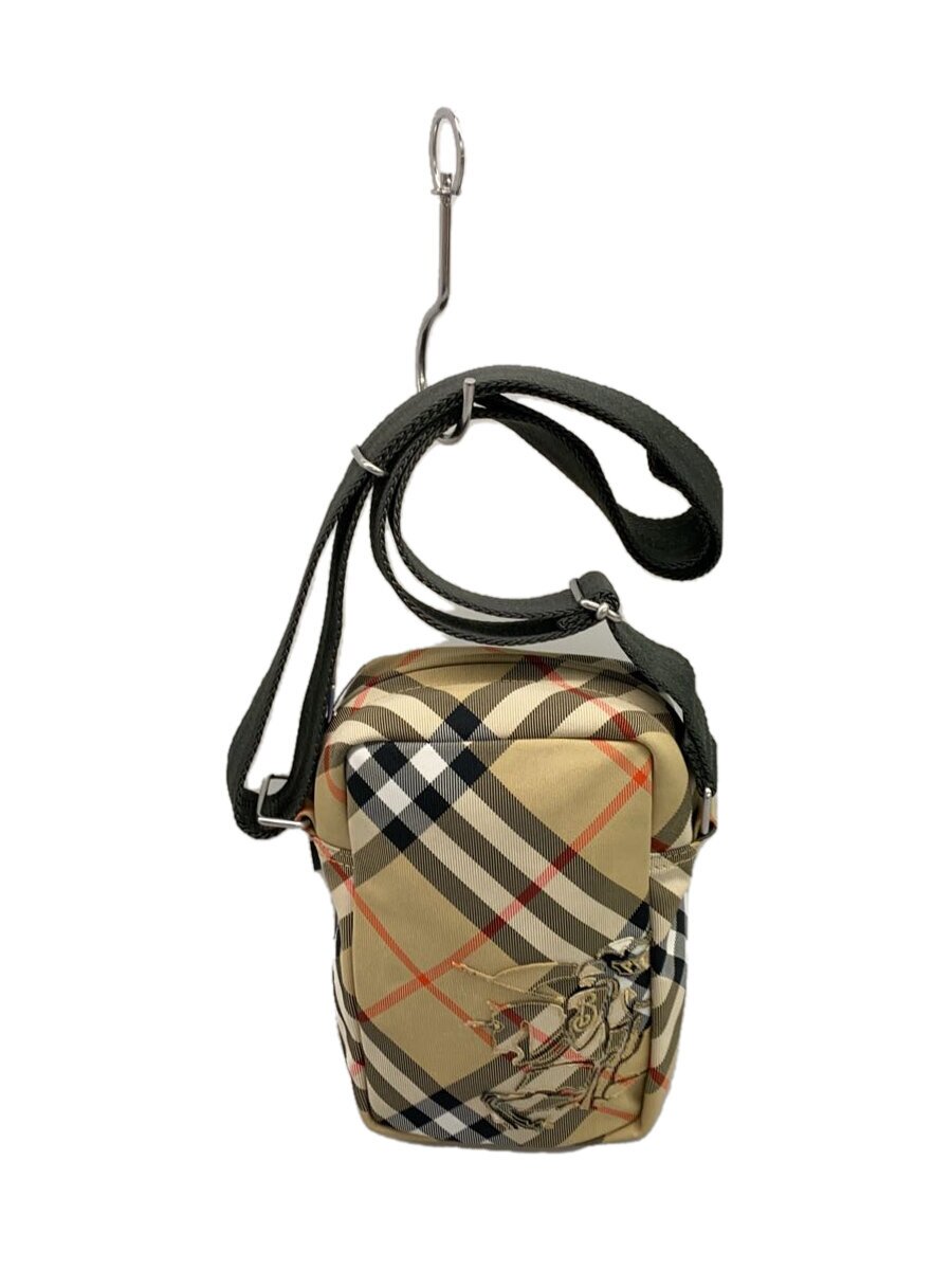 【中古】BURBERRY◆ショルダーバッグ/--/BEG/読み合わせる/8097637【御徒面子】