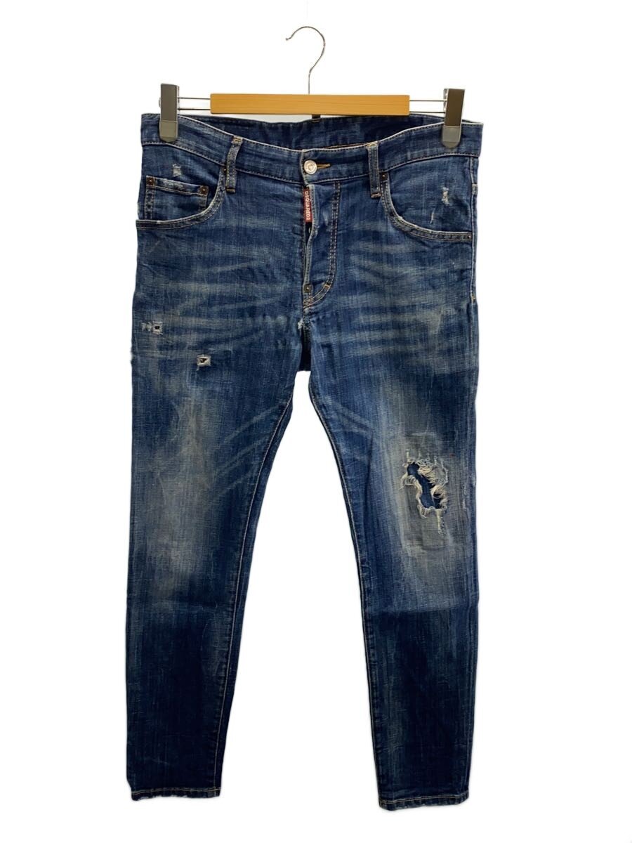 【中古】DSQUARED2◆スキニーパンツ/46/ジーンズ/IDG/S79天使の都市0009【メンズウェア】