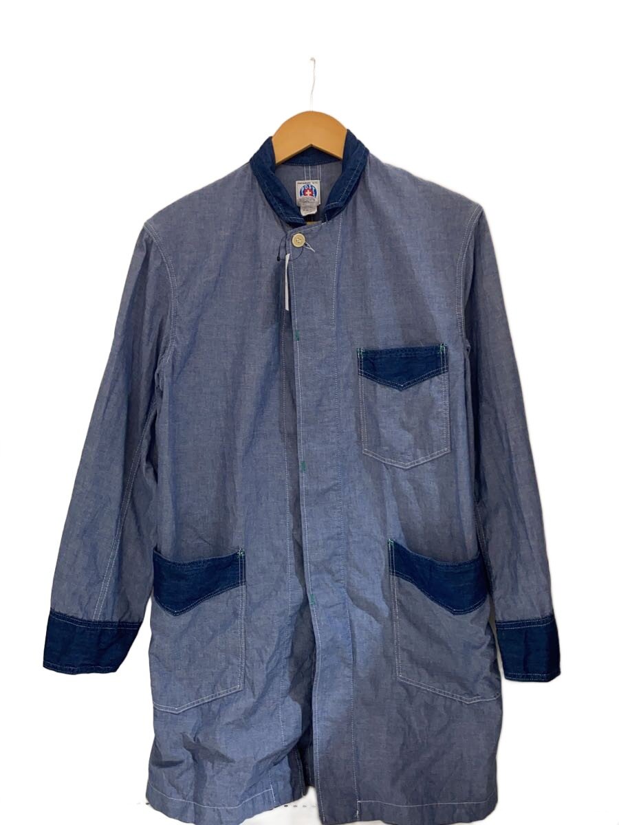 【中古】POST OVERALLS◆USA製/シャンブレー/カバーオール/XXS/コットン/IDG/無地/38-19-0040-【メンズウェア】｜2ｎｄ STREET 店