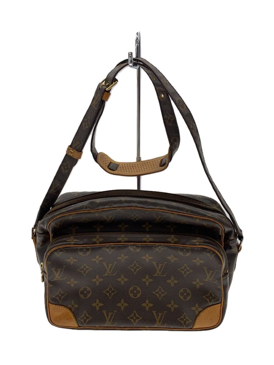 【中古】LOUIS VUITTON◆ナイルGM_モノグラム・帆布_BRW/PVC/BRW【御徒面子】