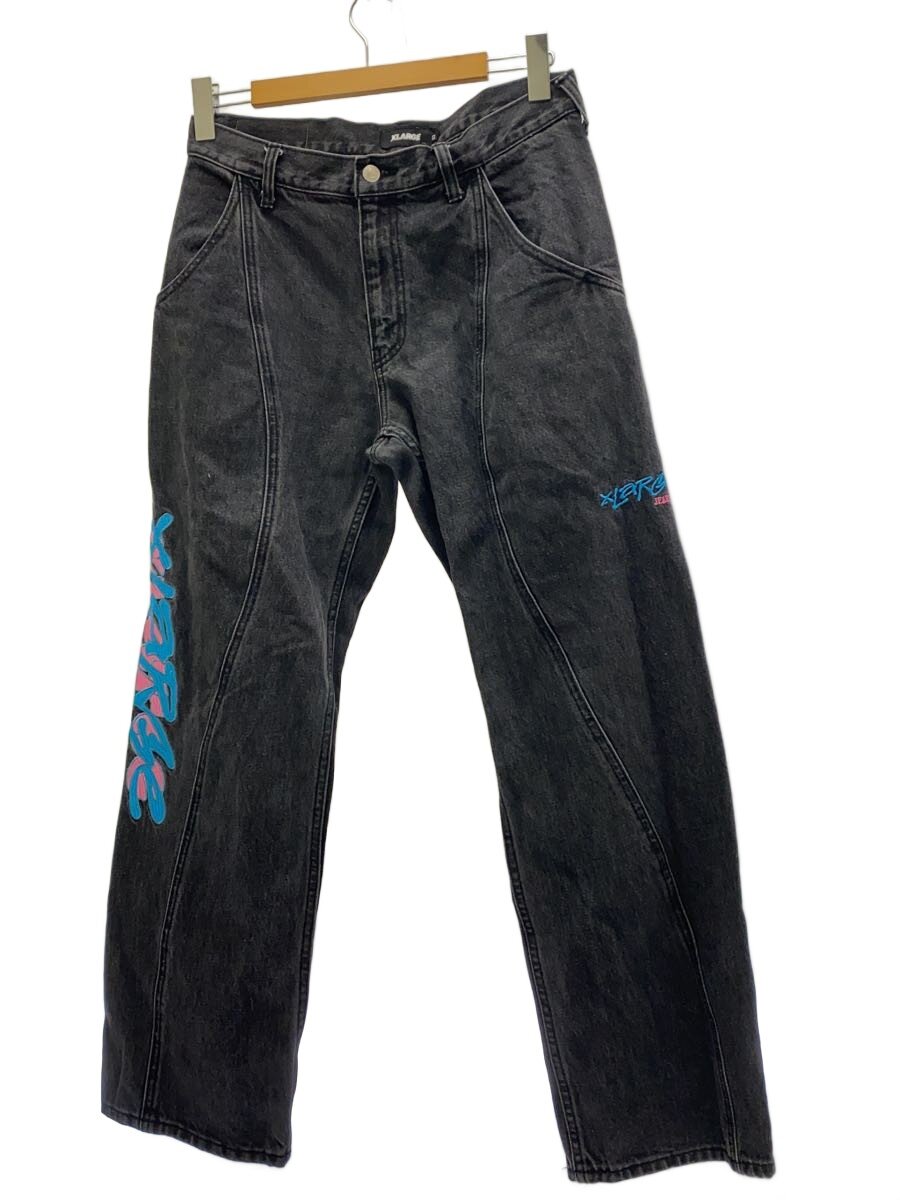【中古】X-LARGE◆下つ方/32/綿織物/BLK/101251031008【メンズウェア】