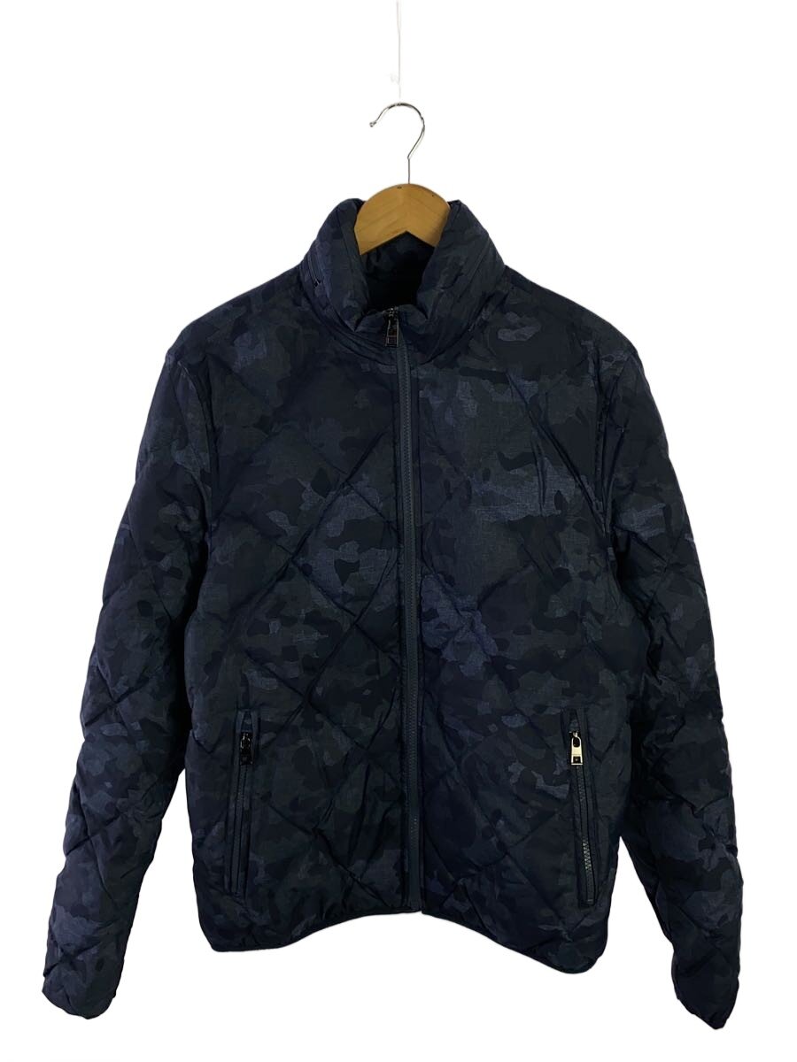 【中古】MICHAEL KORS◆ダウンジャケット/S/ナイロン/NVY/カモフラ【メンズウェア】|2nd STREET 店