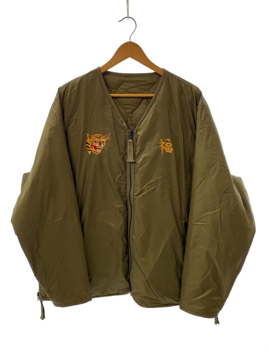 【中古】TAION◆VETJAN DOWN JACKET 2WAY JAPAN SPECIAL/XL/ナイロン/KHK/JK03JS【メンズウェア】｜2ｎｄ STREET 店 13,042円