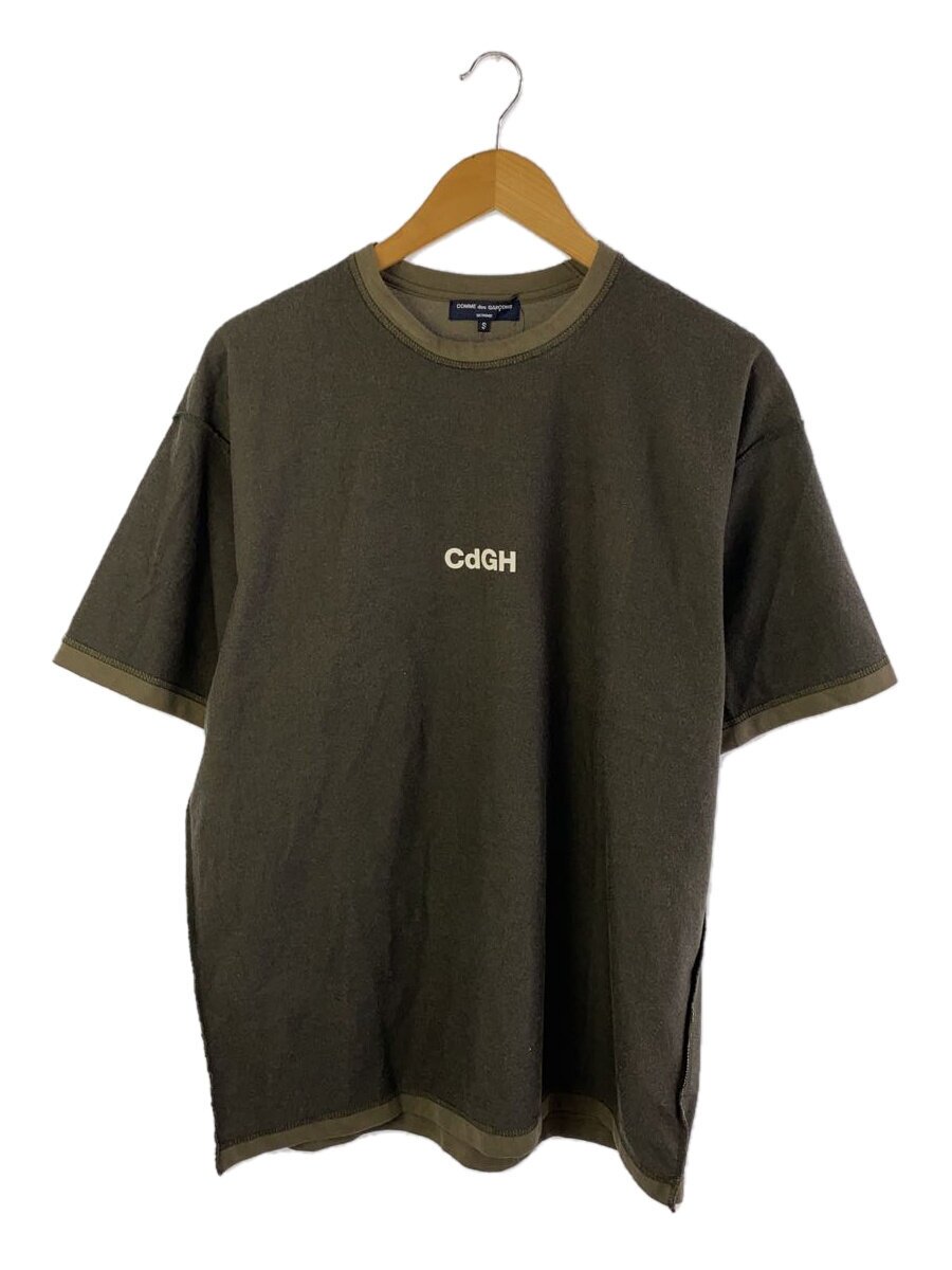 【中古】COMME des GARCONS HOMME◆プルオーバー/CdGH/S/綿織物/KHK/HM-T011【メンズウェア】