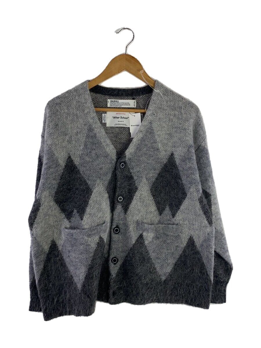 【中古】DAIRIKU◆ジレー(朦々たる)/M/ナイロン/GRY/22AW K-2【メンズウェア】