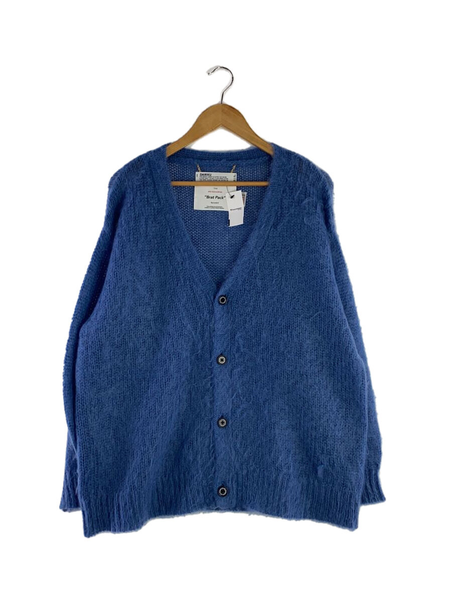 【中古】DAIRIKU◆カーディガン(薄手)/one/モヘア/IDG/無地/21AW K-ATM【メンズウェア】｜2ｎｄ STREET 店