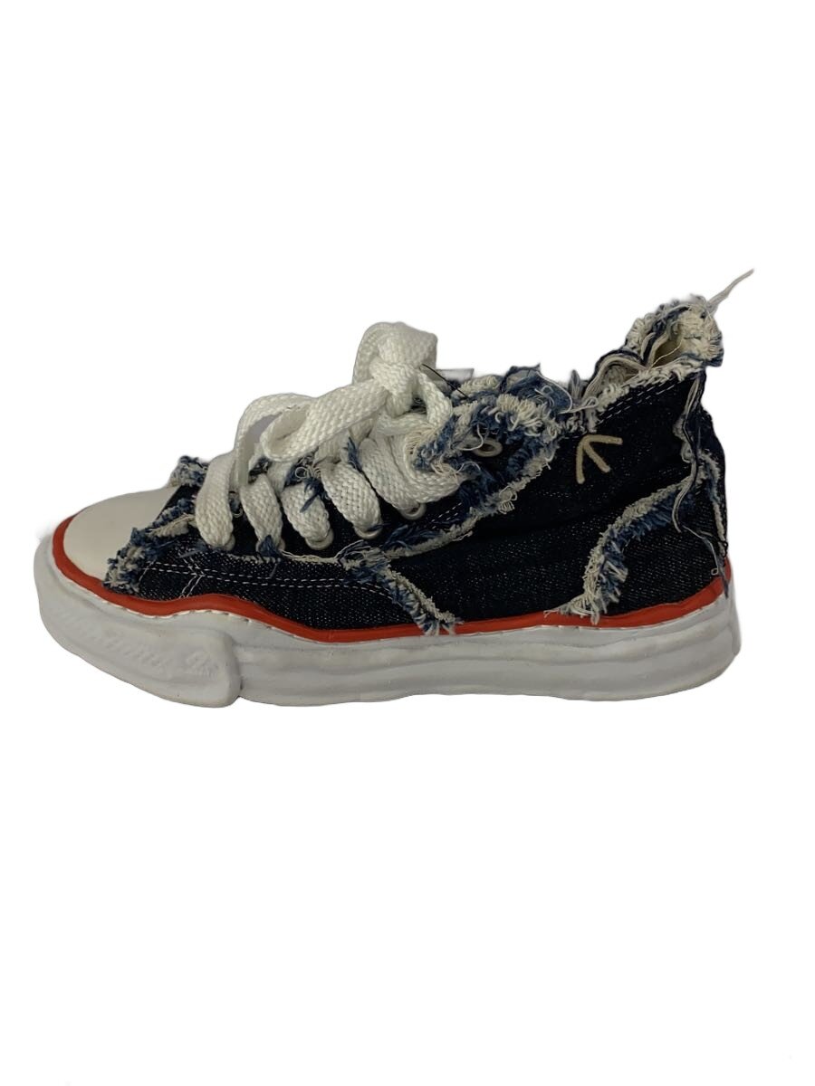 【中古】MIHARA YASUHIRO◆ハイカットスニーカー/41/NVY/ジーンズ/C04FW701【シューズ】