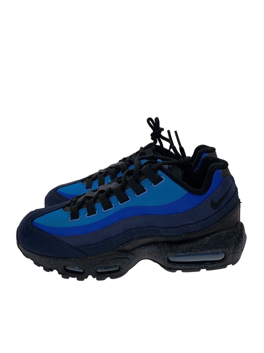 【中古】NIKE◆X STASH AIR MAX 95_X スタッシュ 大気圏マックス 95/26糎/BLU【シューズ】