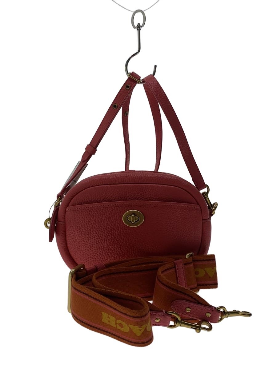 【中古】COACH◆ショルダーバッグ/レザー/PNK/C4813/カメラバッグ【バッグ】|2nd STREET 店