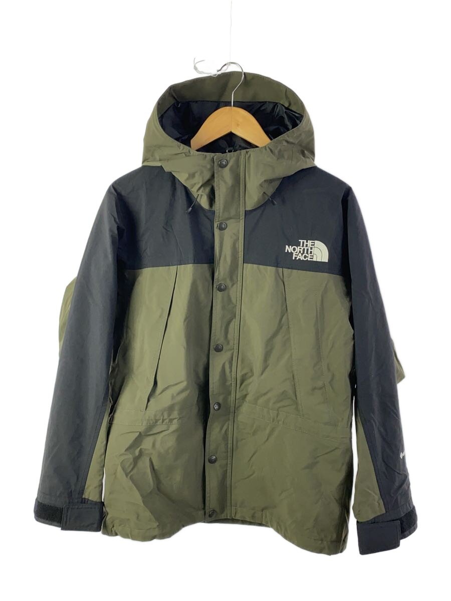 【中古】THE NORTH FACE◆MOUNTAIN LIGHT JACKET_マウンテンライトジャケット/S/ナイロン/KHK//【メンズウェア】