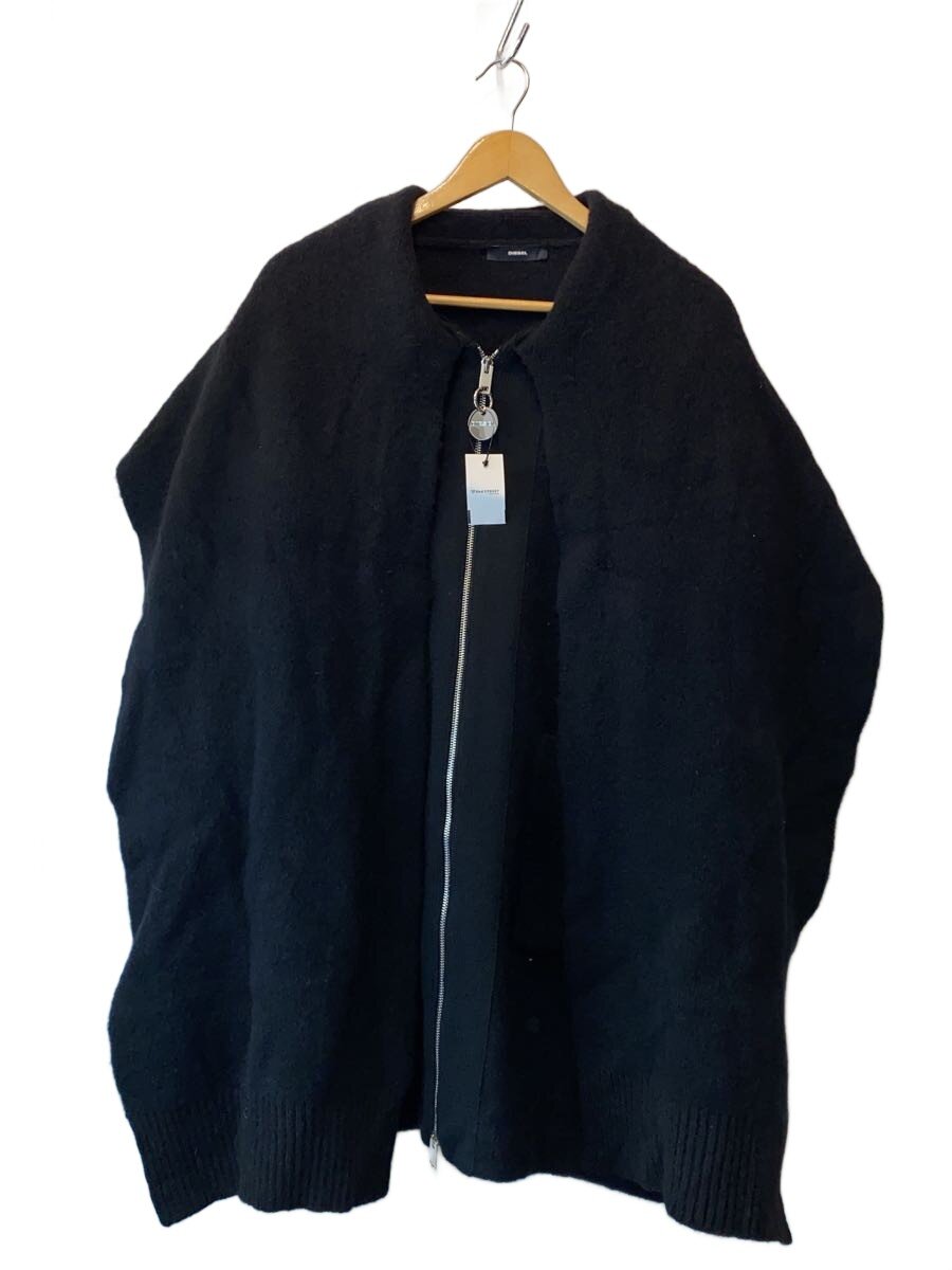 【中古】DIESEL◆トップス/XS/羊毛/BLK【レディースお召しもの】