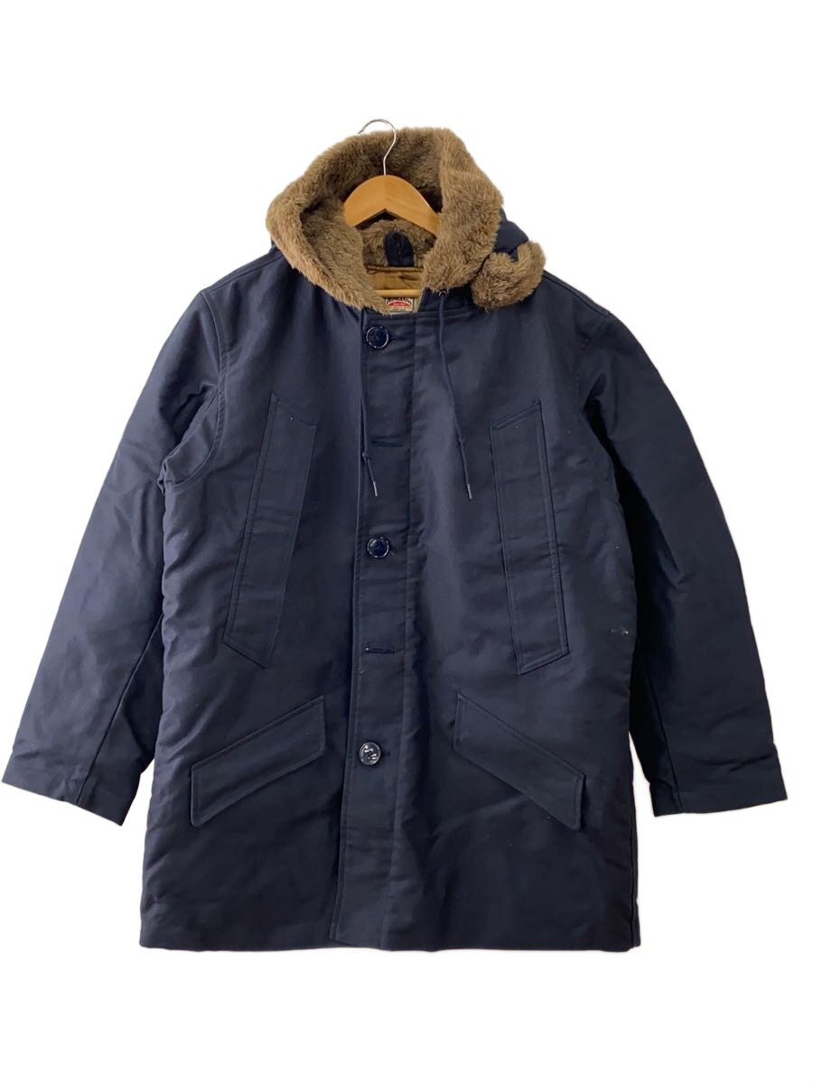 【中古】HOUSTON◆ジャケット/42/コットン/NVY/無地/50276//【メンズウェア】｜2ｎｄ STREET 店