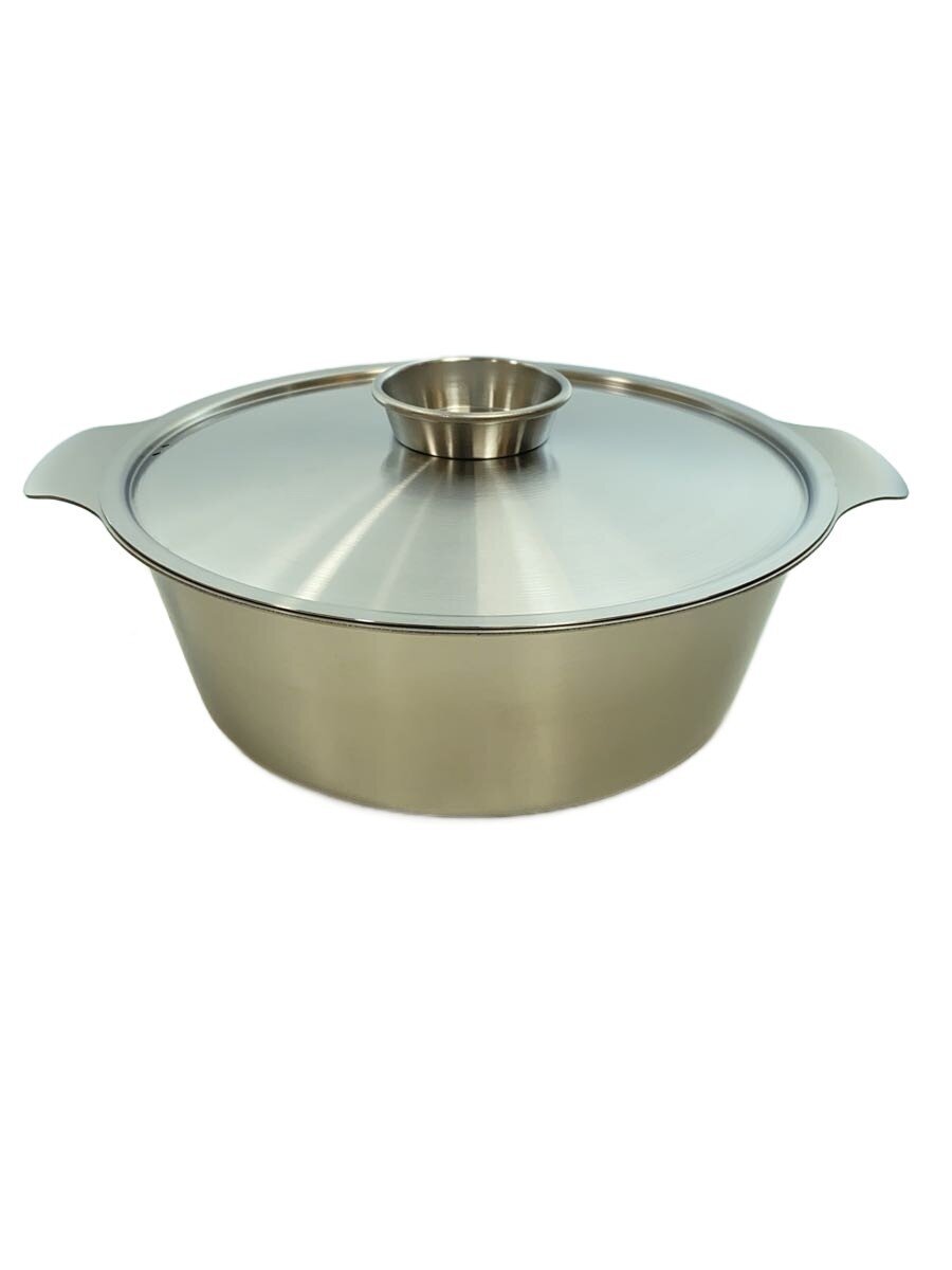 【中古】鍋/容量:3L/サイズ:24cm/SLV/ステンレス鍋【キッチン用品】