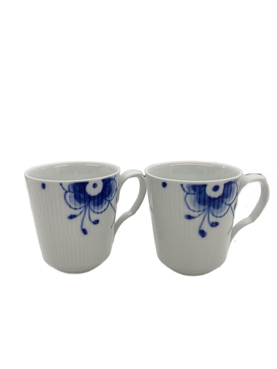 【中古】ROYAL COPENHAGEN◆グラス/2点セット/WHT【キッチン用品】