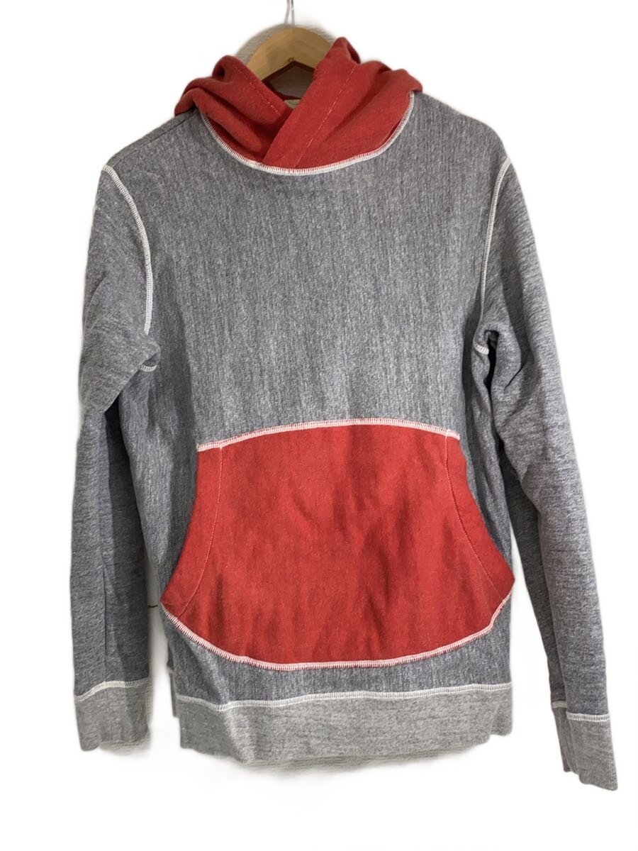 【中古】BLURHMS◆パーカー/3/綿織物/GRY/BHS-C13-018【メンズウェア】
