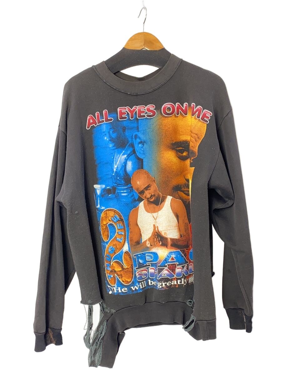 【中古】汗水/XL/綿織物/BLK/刷り上げる【メンズウェア】