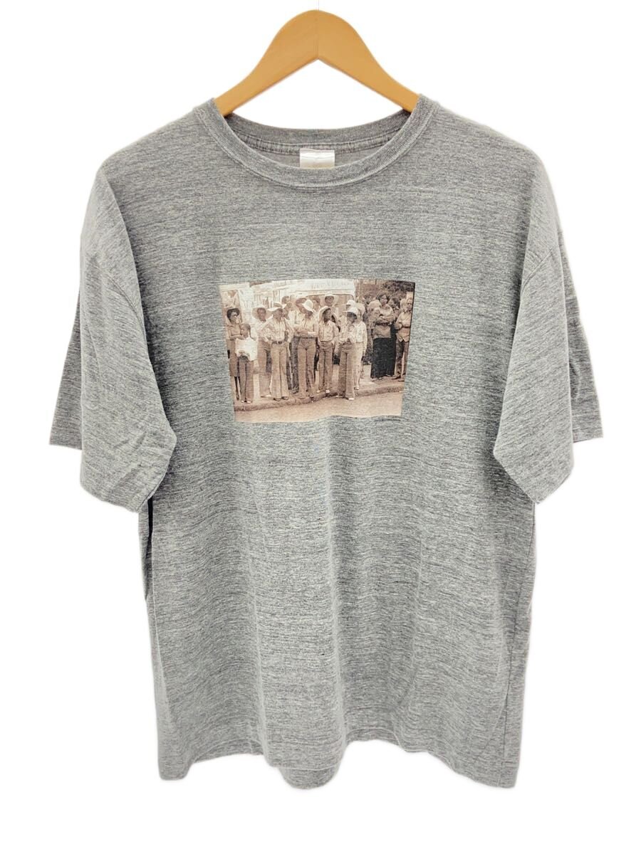【中古】6(ROKU) BEAUTY \u0026 YOUTH UNITED ARROWS◆ティーシャツ/--/綿織物/GRY【レディース御召しもの】