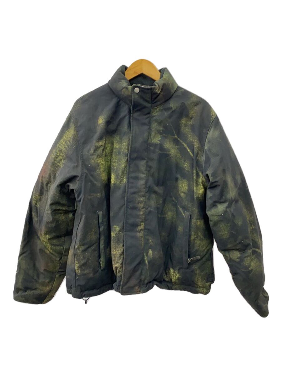 【中古】STUSSY◆24AW/Short Down Jacket Black/落ちこむ上衣/M/ナイロン/BLK/115788【メンズウェア】