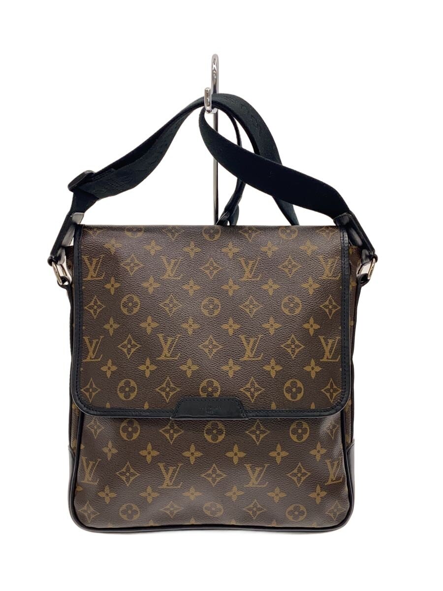 【中古】LOUIS VUITTON◆二階建てバスMM_モノグラム・マカサー/PVC/BRW/モノグラム【御徒面子】