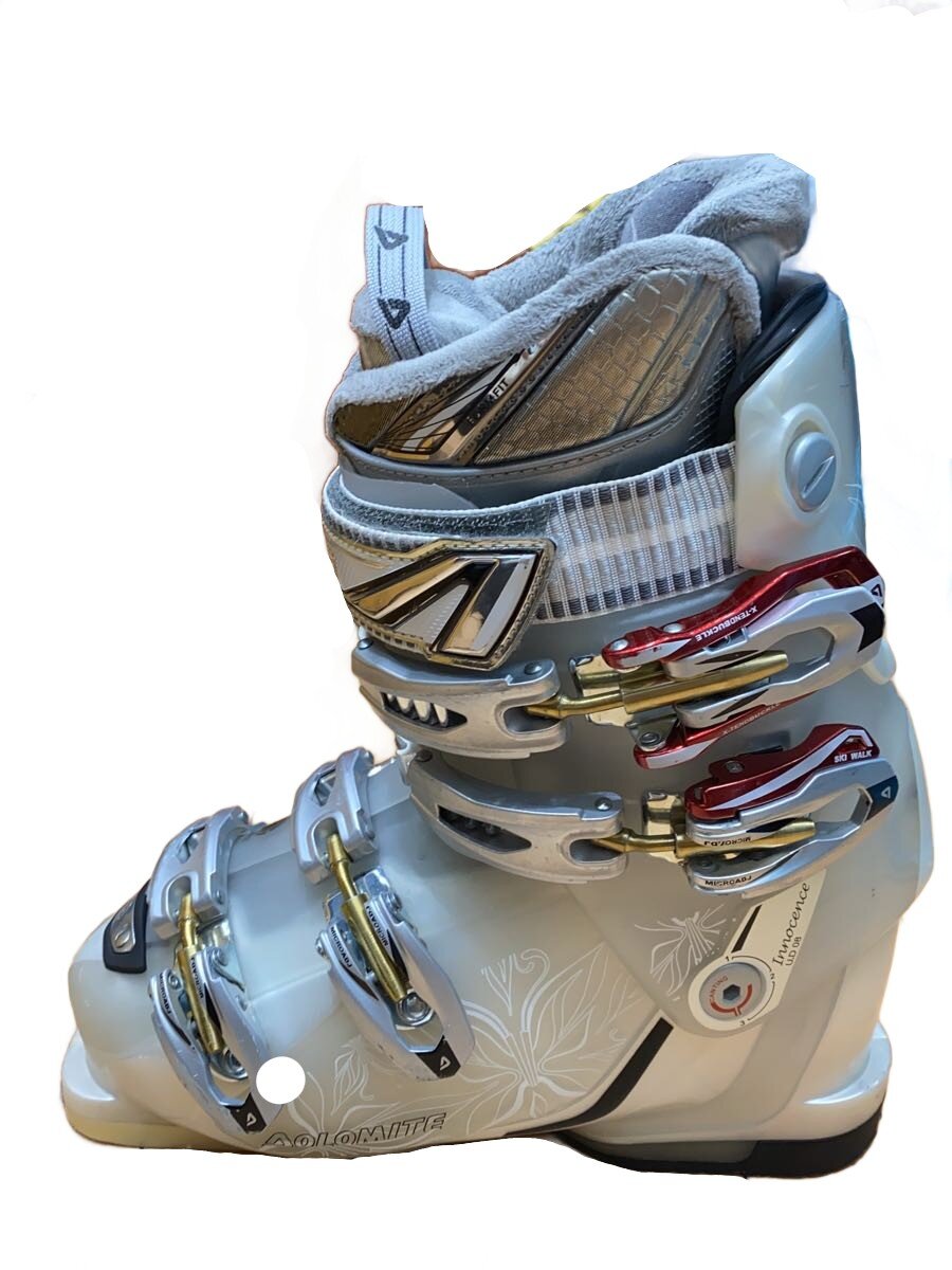 【中古】DOLOMITE◆スキーブーツ/24.5cm/WHT/アダルト/Innocence U.D 08【スポーツ】