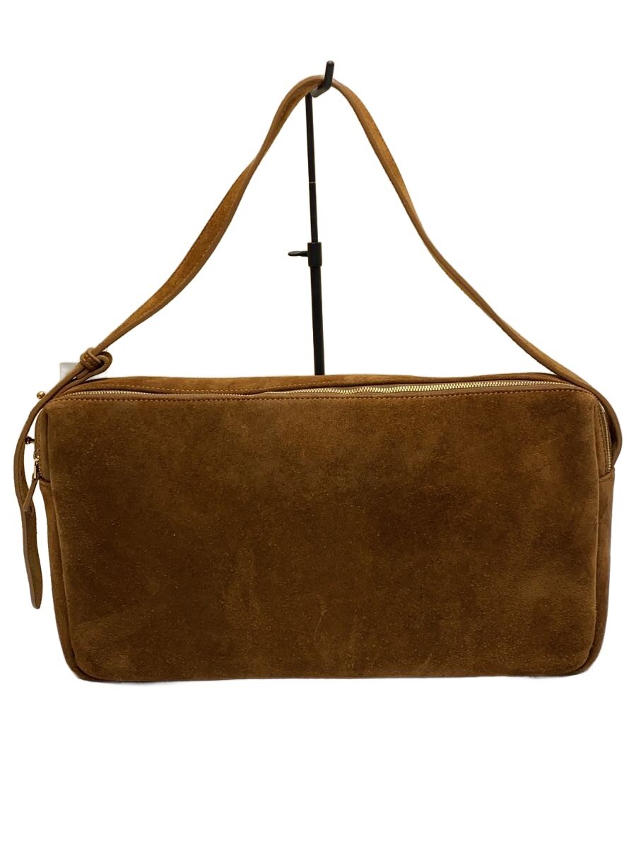 【中古】Elleme◆Trousse/セミショルダーバッグ/ワンハンドル/スクエア/スウェード/BRW/イタリア製【バッグ】|2nd STREET 店