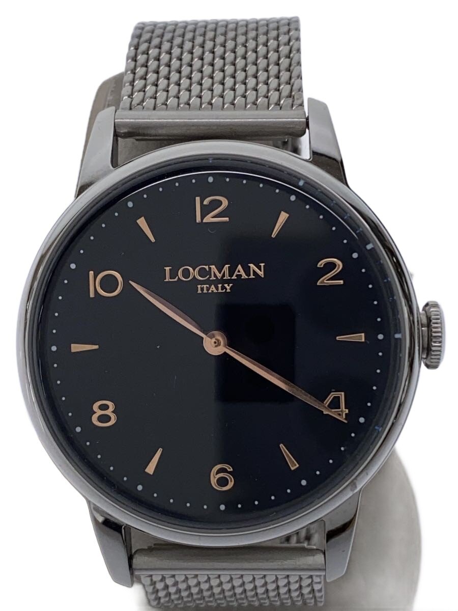 【中古】LOCMAN◆石英ウオッチ/アナログ/251/【服飾雑貨他】
