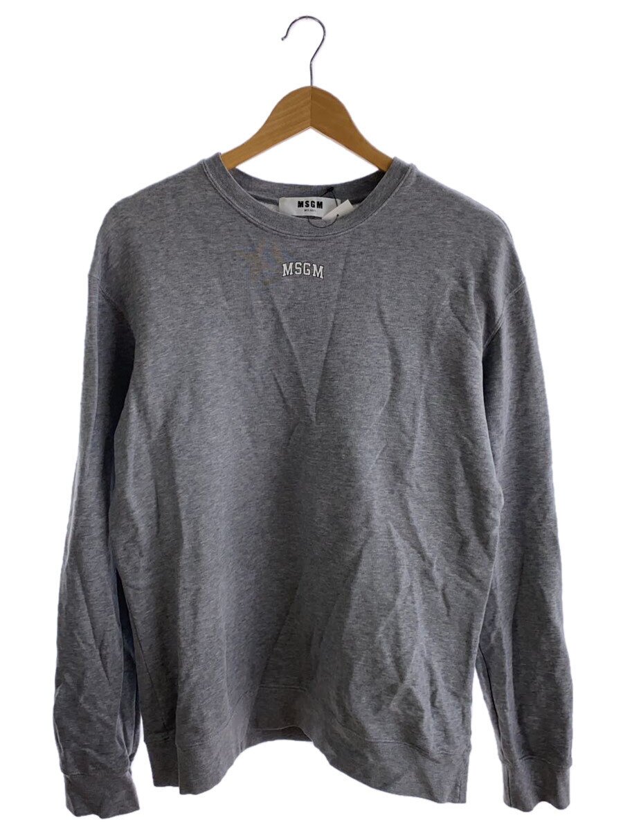 【中古】MSGM◆汗水/XS/綿織物/GRY/2441MDM109【レディース御召しもの】