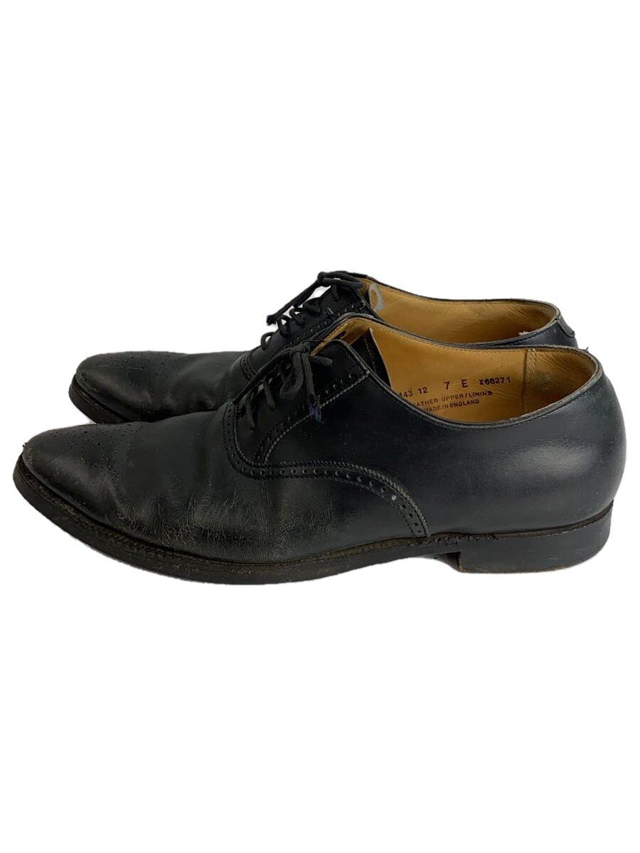【中古】CROCKETT\u0026JONES◆シューズ/UK7/BLK/5443【シューズ】