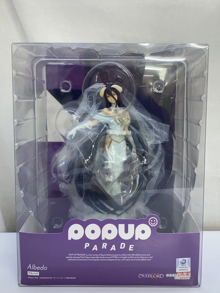 【中古】GOOD SMILE COMPANY◆フィギュア/POP UP PARADE/オーバーロードIVアルベド【ホビー】