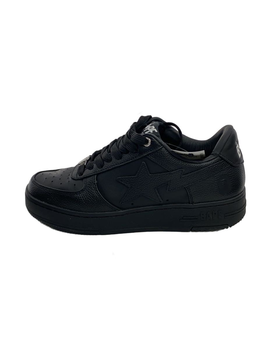 【中古】A BATHING APE◆BAPE STA/ローカットスニーカー/US8.5/BLK/0ZXSHM191334N【シューズ】