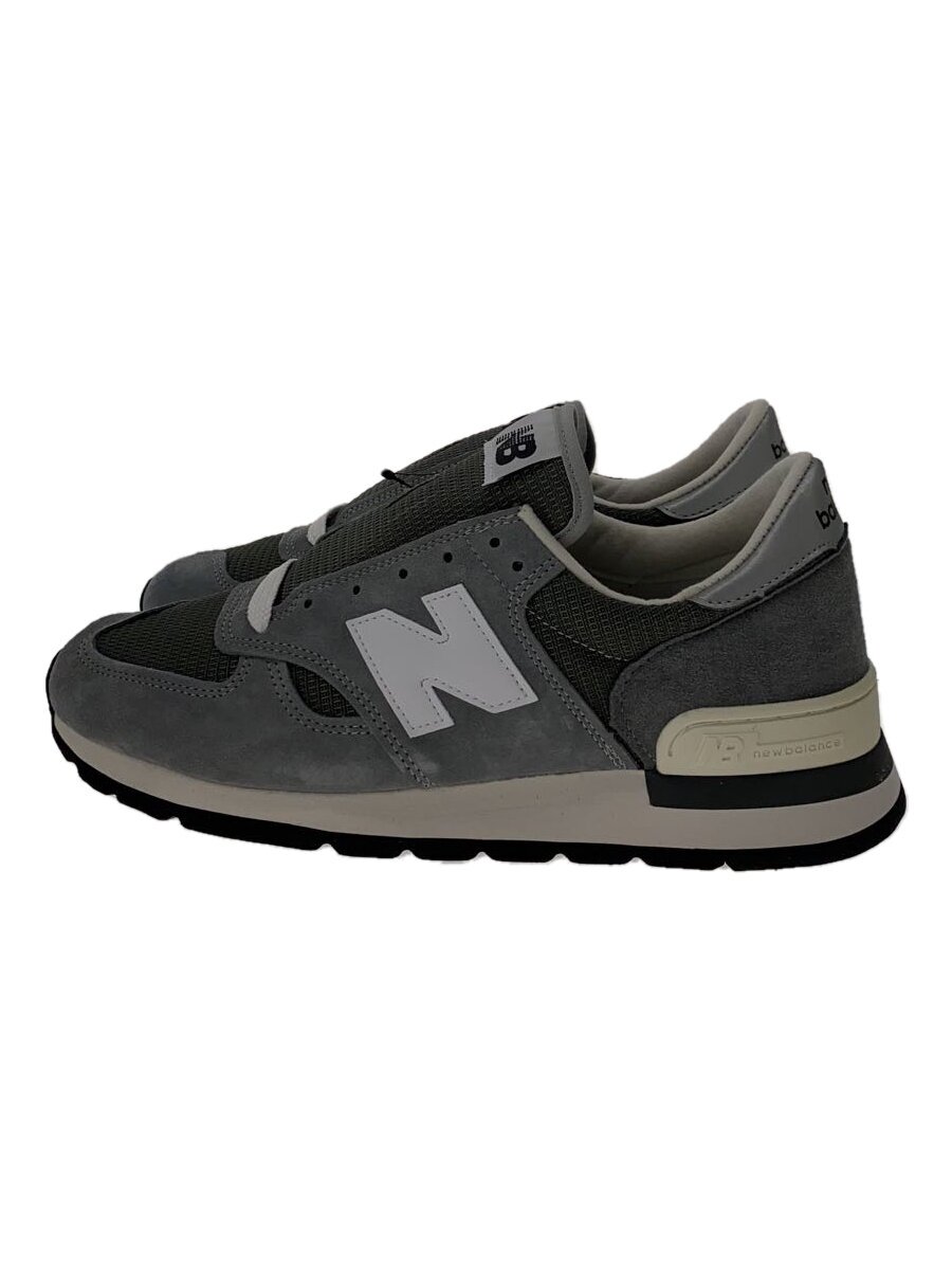 【中古】NEW BALANCE◆M990/薄墨色/28糎/GRY/スウェード【シューズ】