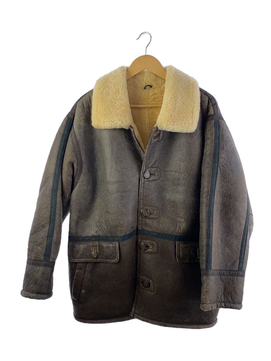 【中古】MENs ROBO/フライトジャケット/M/羊革/BRW//【メンズウェア】|2nd STREET 店