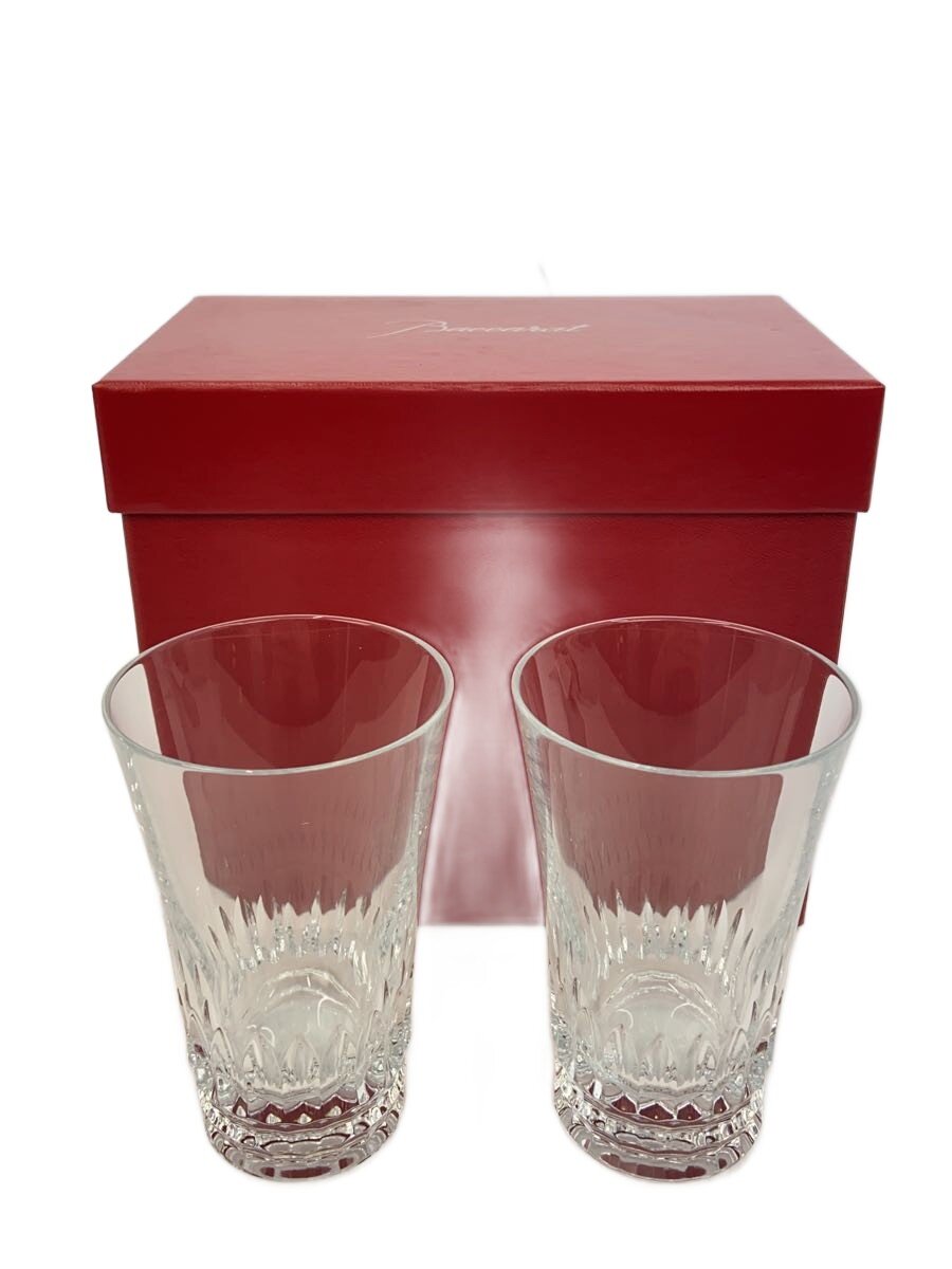 【中古】Baccarat◆ジャパンティアラタンブラー/グラス/2点セット/CLR【キッチン用品】