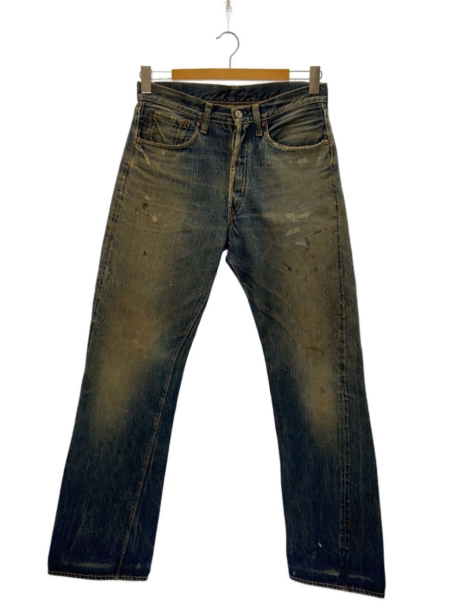 【中古】Levi’s◆50s/501XX/両面溜め桶/約32/つつみ隠しリベット/リベット目じるし11/取り繕い【メンズウェア】
