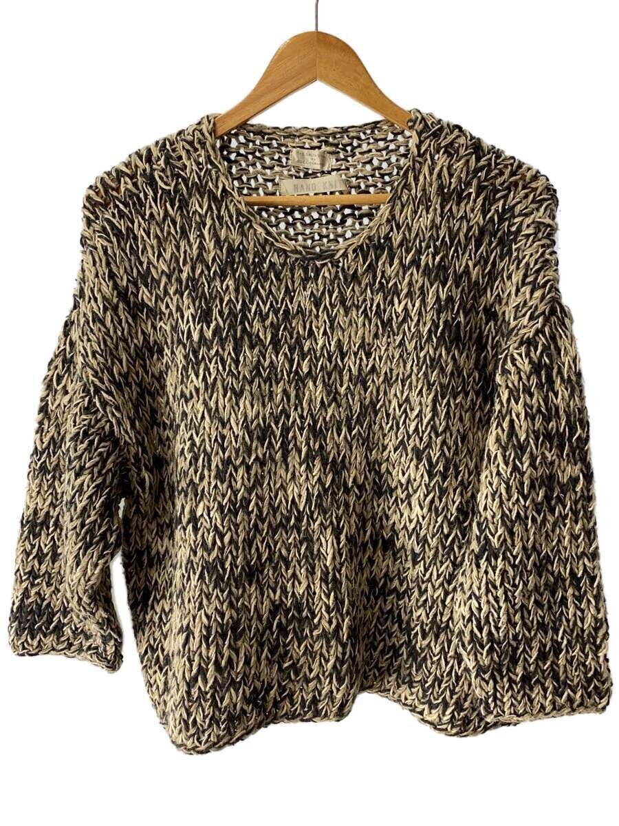 【中古】YOHJI YAMAMOTO◆編み物・スウェーター(朦々たる)/--/羊毛【レディースお召しもの】