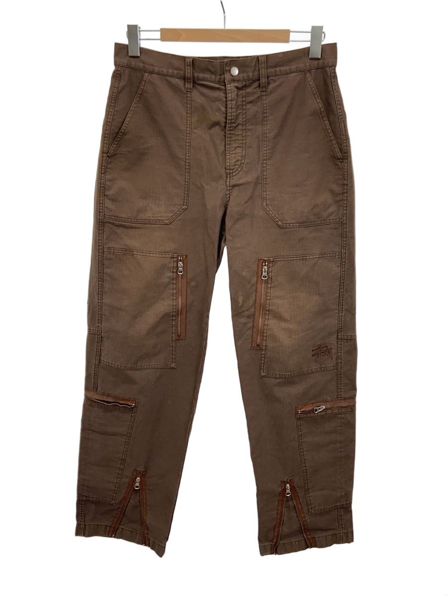 【中古】STUSSY◆ボトム/30/コットン/BRW/無地/116655【メンズウェア】｜2ｎｄ STREET 店